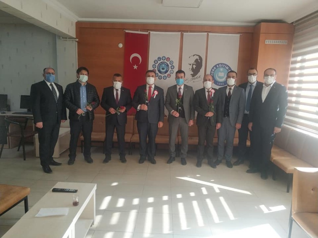 MHP’den Türk Eğitim Sen Gaziantep Şubesi’ne ziyaret