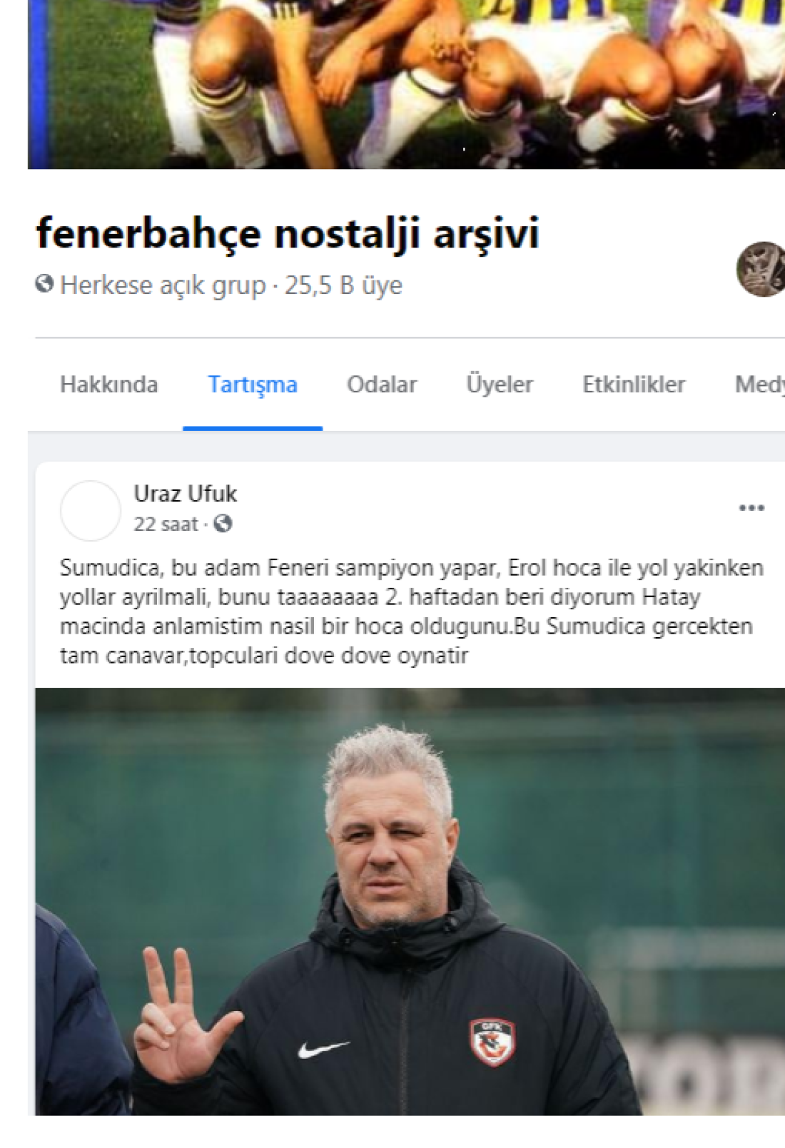 Fenerbahçe taraftarlarının gündemi Sumudica