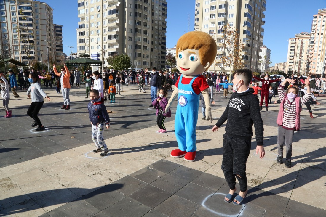 Şahinbey Belediyesi moral verdi