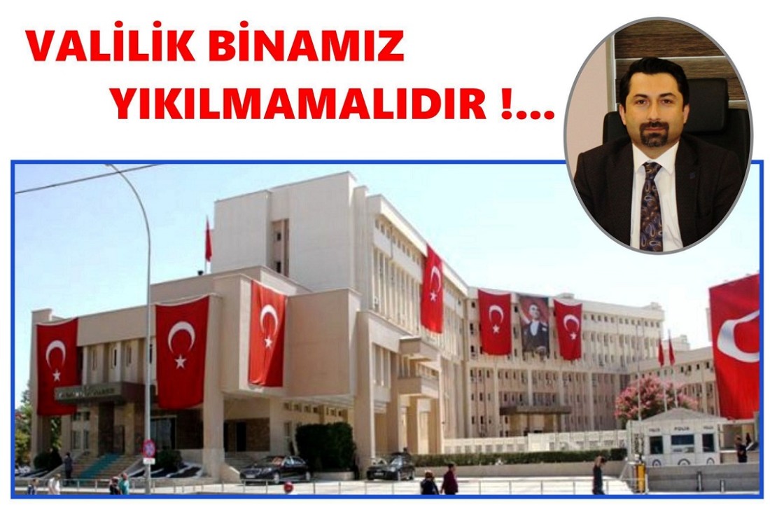 MMO Gaziantep Şubesi: Valilik Binası yıkılmamalı