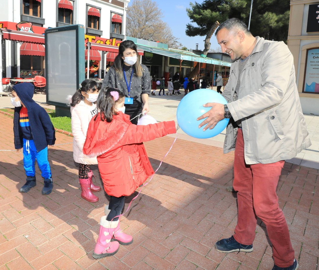 GAÜN kreş ve anaokulu öğrencilerinden anlamlı etkinlik