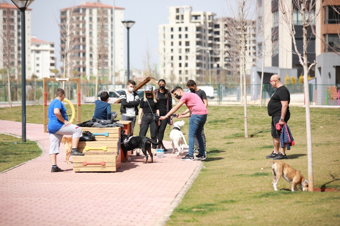 Hayvanseverlerin merakla beklediği ‘Pet Park’ hizmete açıldı