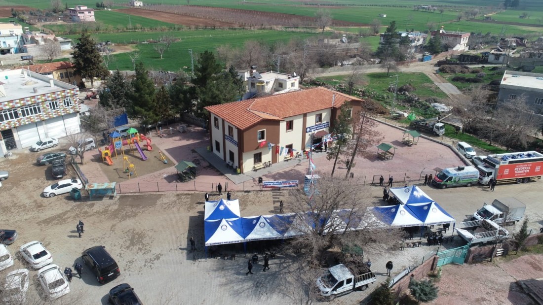 Şahinbey Belediyesi Mülk köyüne sosyal tesis yaptı
