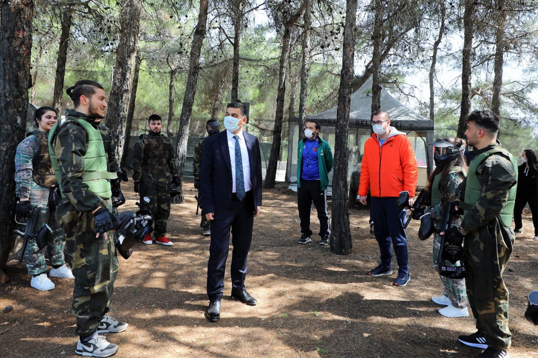 Doğada spor günleri gençlerden büyük ilgi gördü