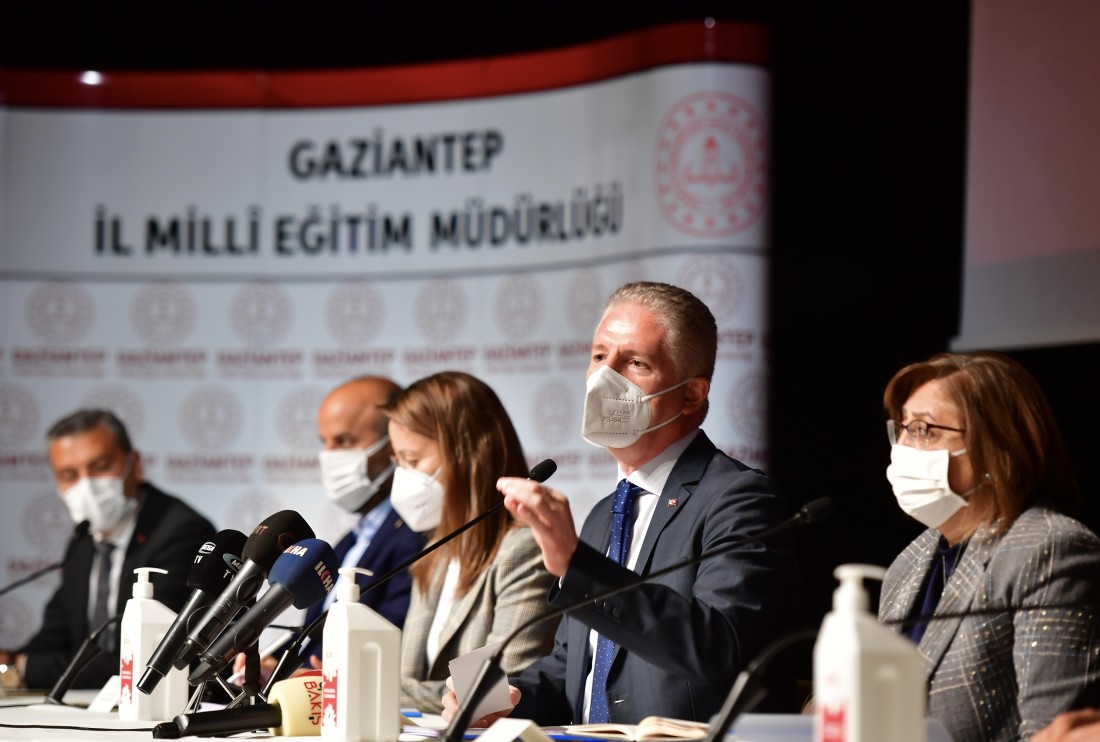 Gaziantep’in eğitim yatırımları konuşuldu