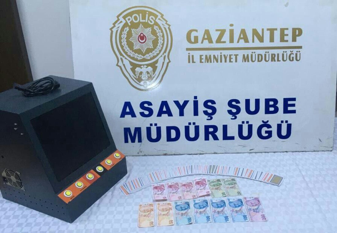 Gaziantep’te kumar operasyonu: 8 kişi yakalandı