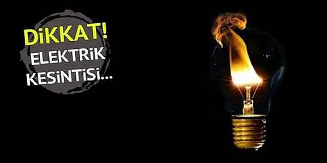 Gaziantep’te yarın yine elektrik kesintisi! Bir çok bölgede elektrik kesintisi olacak
