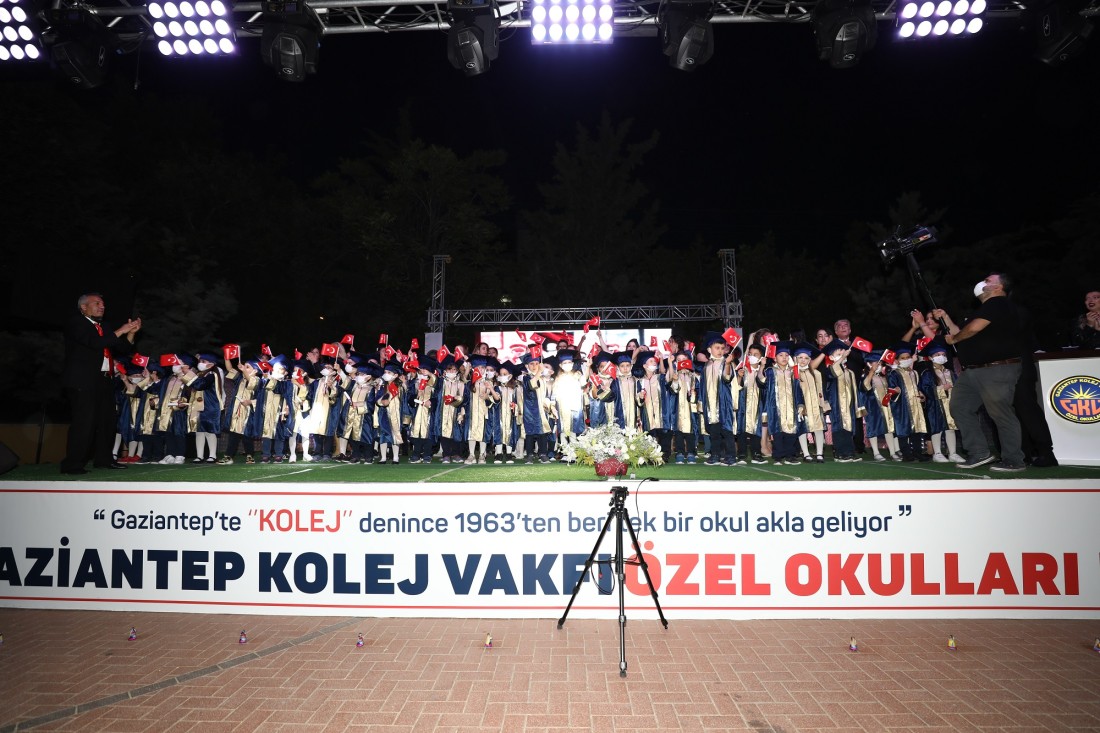 Gaziantep Kolej Vakfı’nda Miniklerin Kep Heyecanı