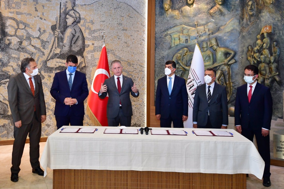 Gaziantep’in ilk Çocuk Trafik Eğitim Parkı yapıldı