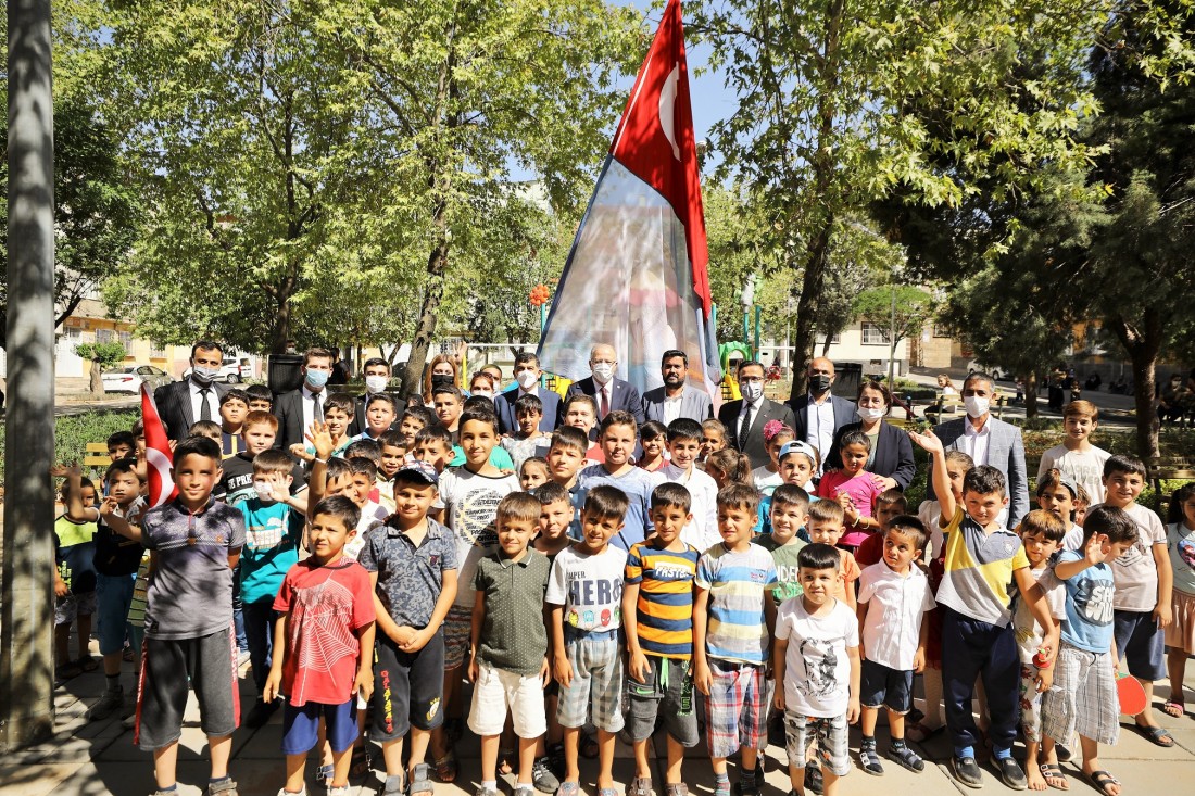 Kemal Bağcı Parkı yeniden hizmete sunuldu