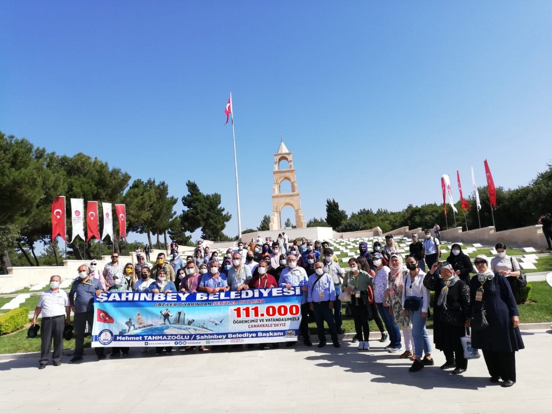 Şahinbey Belediyesi 111 bin kişiyi Çanakkale’ye götürüyor