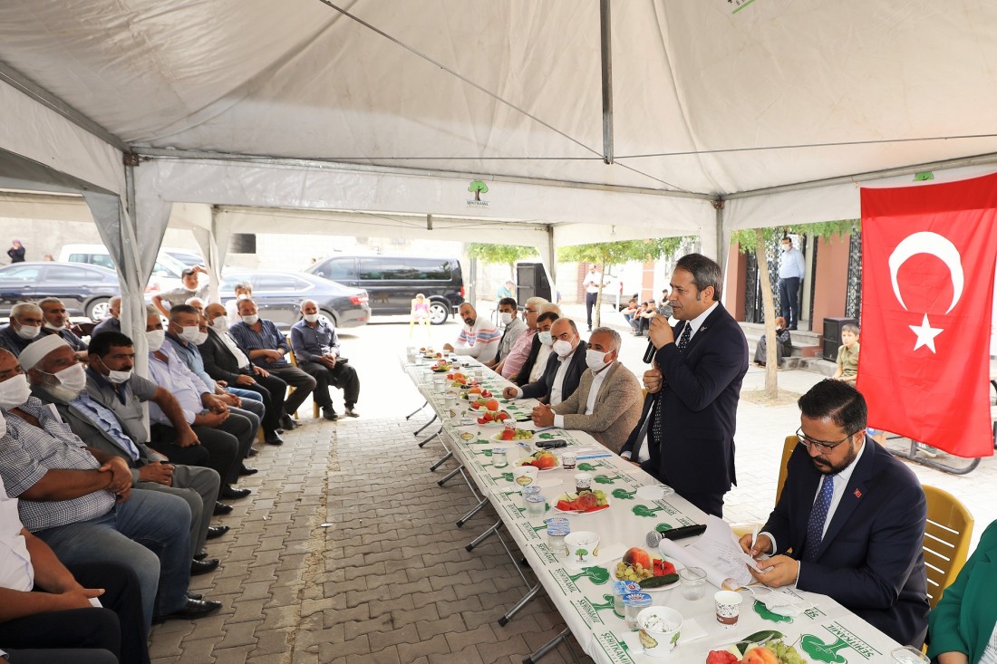 Şahin ve Fadıloğlu kırsal mahalleleri ziyaret etti