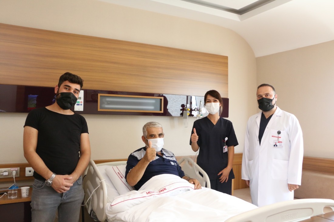 Covid-19’u Medical Park Gaziantep’te yendi