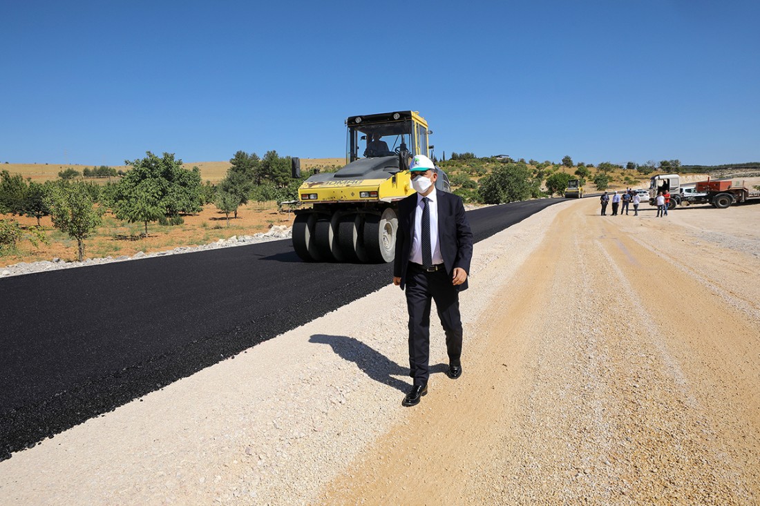 Fadıloğlu trafiği rahatlatacak alternatif yolu inceledi