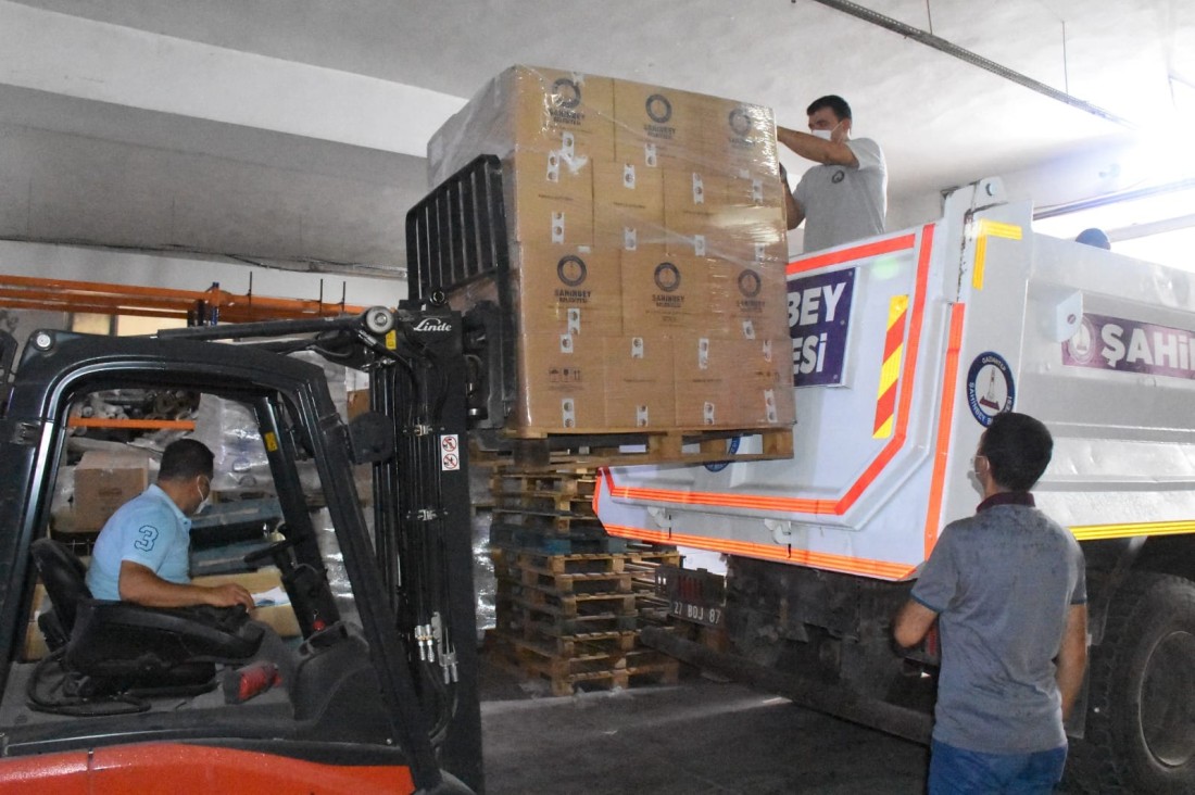 Şahinbey Belediyesi, Kastamonu’ya da yardım elini uzattı