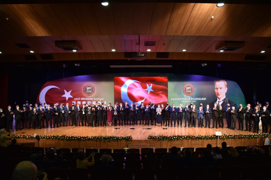 Gaziantep’in Yıldızları ödüllerini aldı