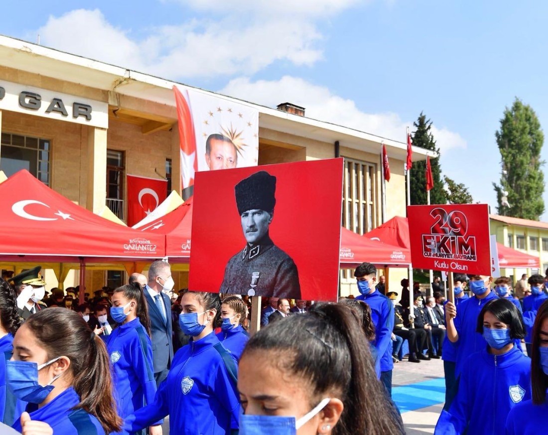 Gaziantep’te Cumhuriyet Bayramı coşkusu