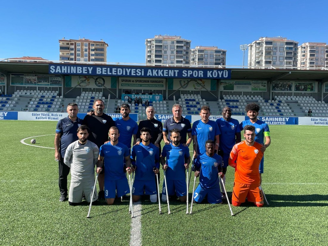 Şahinbey Ampute sezona galibiyetle başladı: 4-0