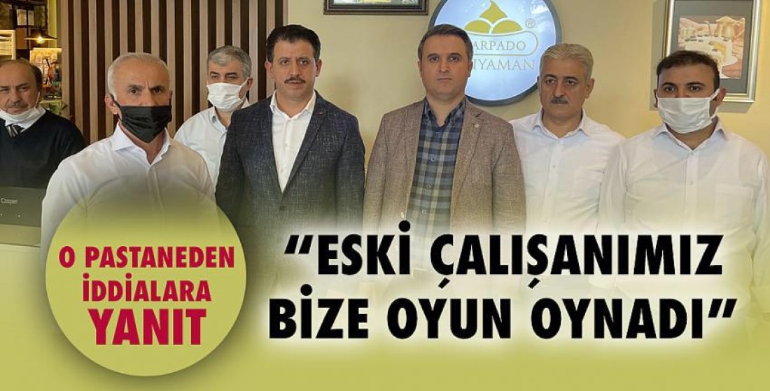 O pastaneden iddialara yanıt: “Eski Çalışanımız bize oyun oynadı”