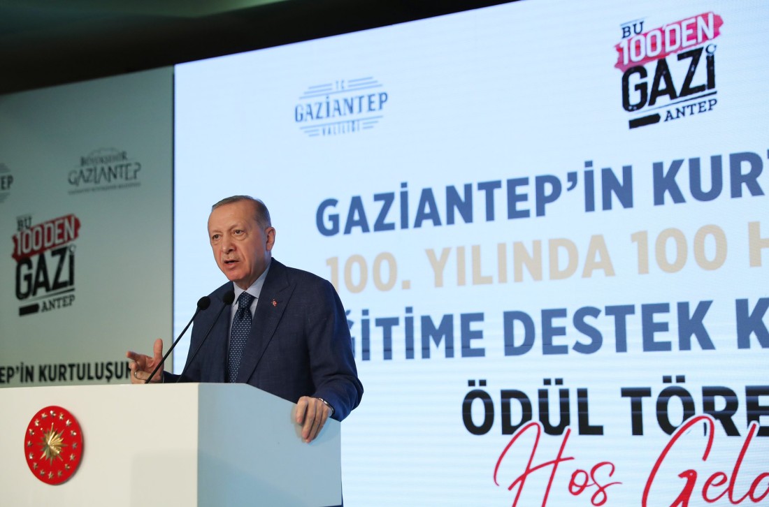 Cumhurbaşkanı Erdoğan Gaziantep’i örnek gösterdi