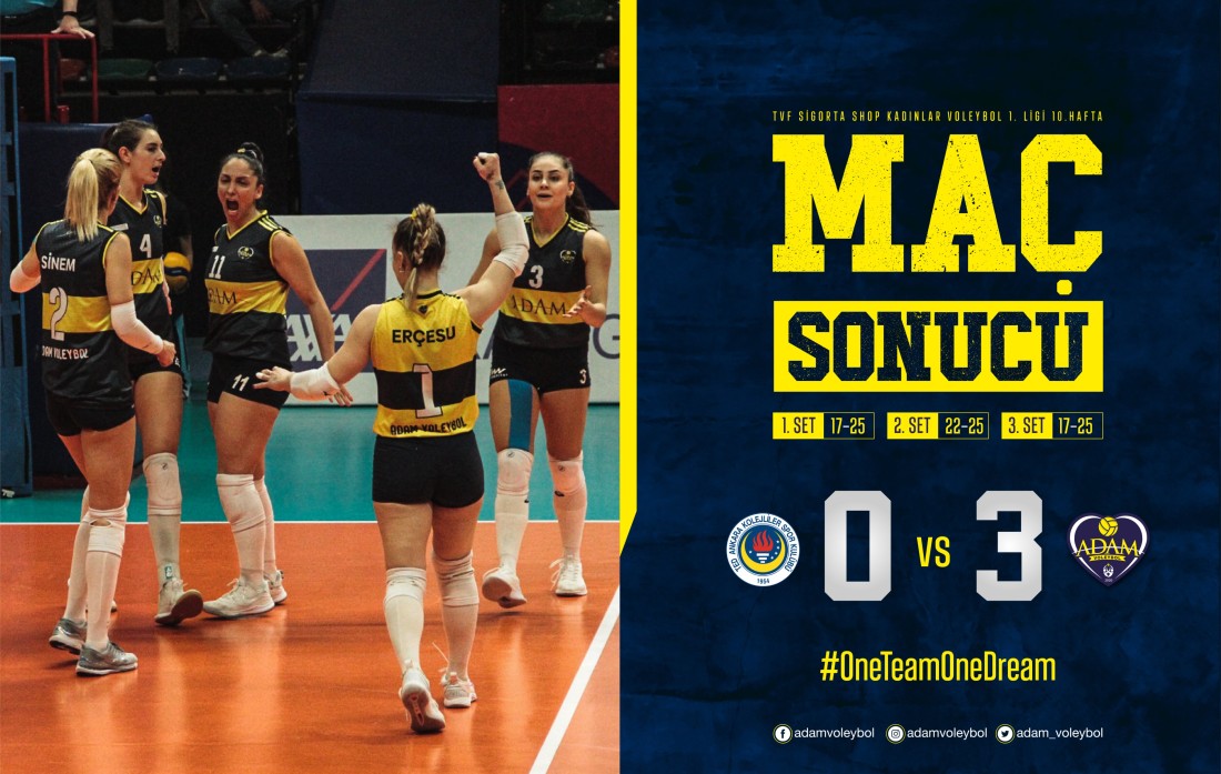 Adam Voleybol Play Off’a ilerliyor