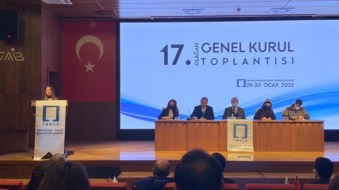 Gaziantep Mimarlar Odası’nda seçim heyecanı