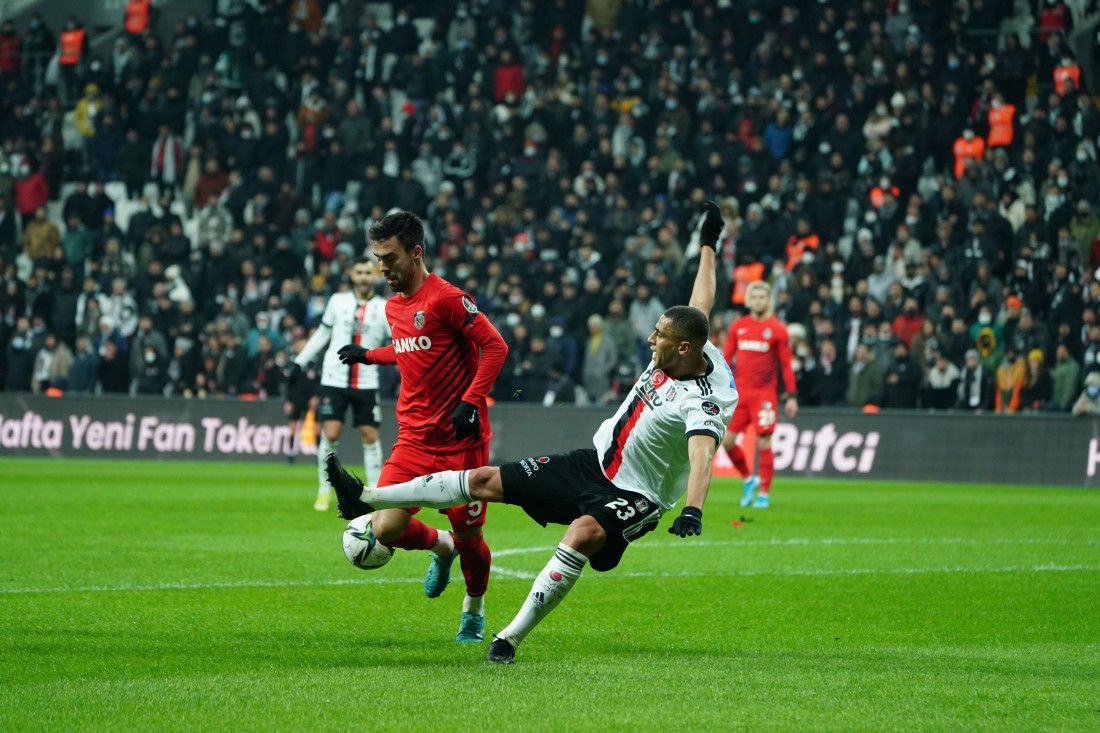 Gaziantep FK Beşiktaş’a diş geçiremedi: 1-0