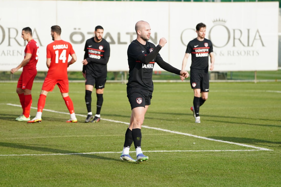 Gaziantep FK Sivas provasını SC Gjilan’la yaptı: 1-0