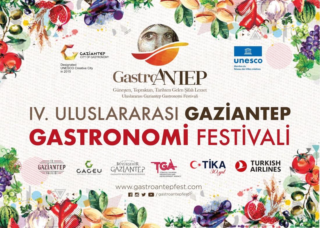 Uluslararası 4. Gastroantep Festivali Başlıyor