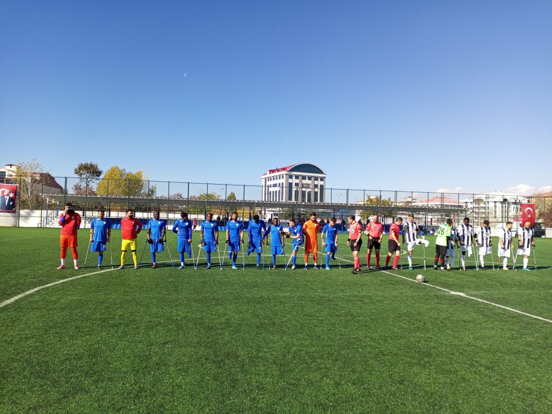 Şahinbey Ampute Takımı Gruptan Lider Olarak Çıktı 3-0