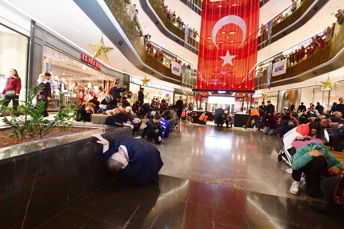 Çök Kapan Tutun Tatbikatı’na Gaziantep’ten geniş katılım