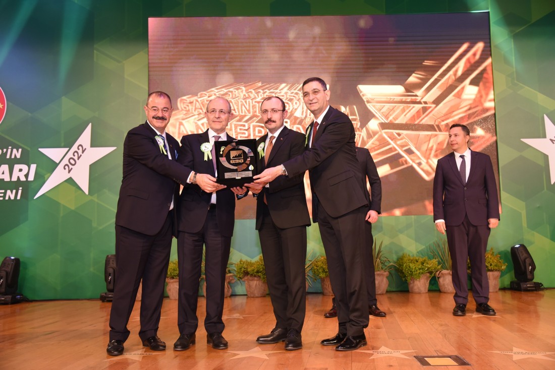 GÜLSAN Holding’e GSO Gaziantep’in Yıldızı Ödülü