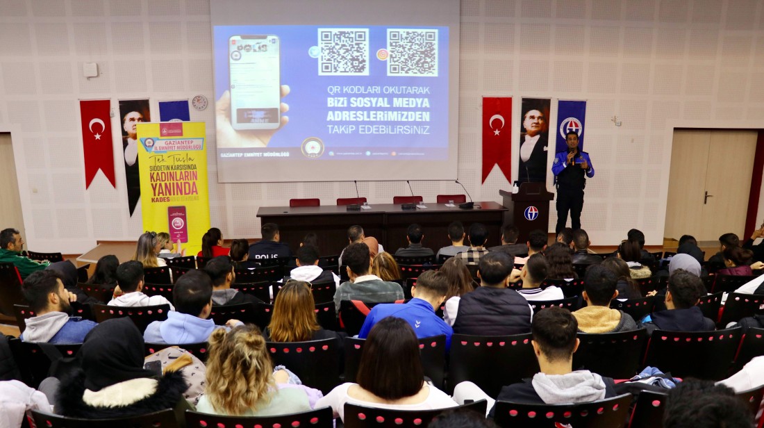 GAÜN’de ‘Kadına el kalkmaz’ semineri