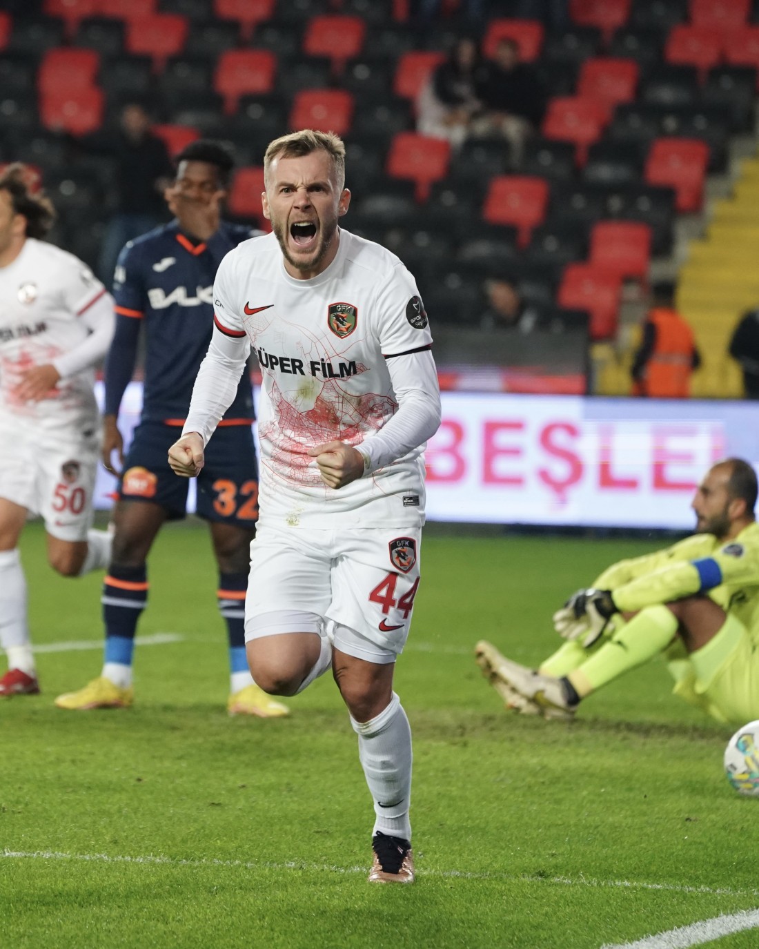 Gaziantep FK son dakikada güldü: 1-1