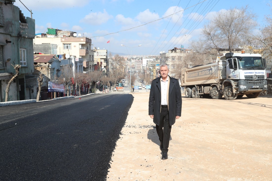 Düztepe ve Çamlıca’ya yeni yol