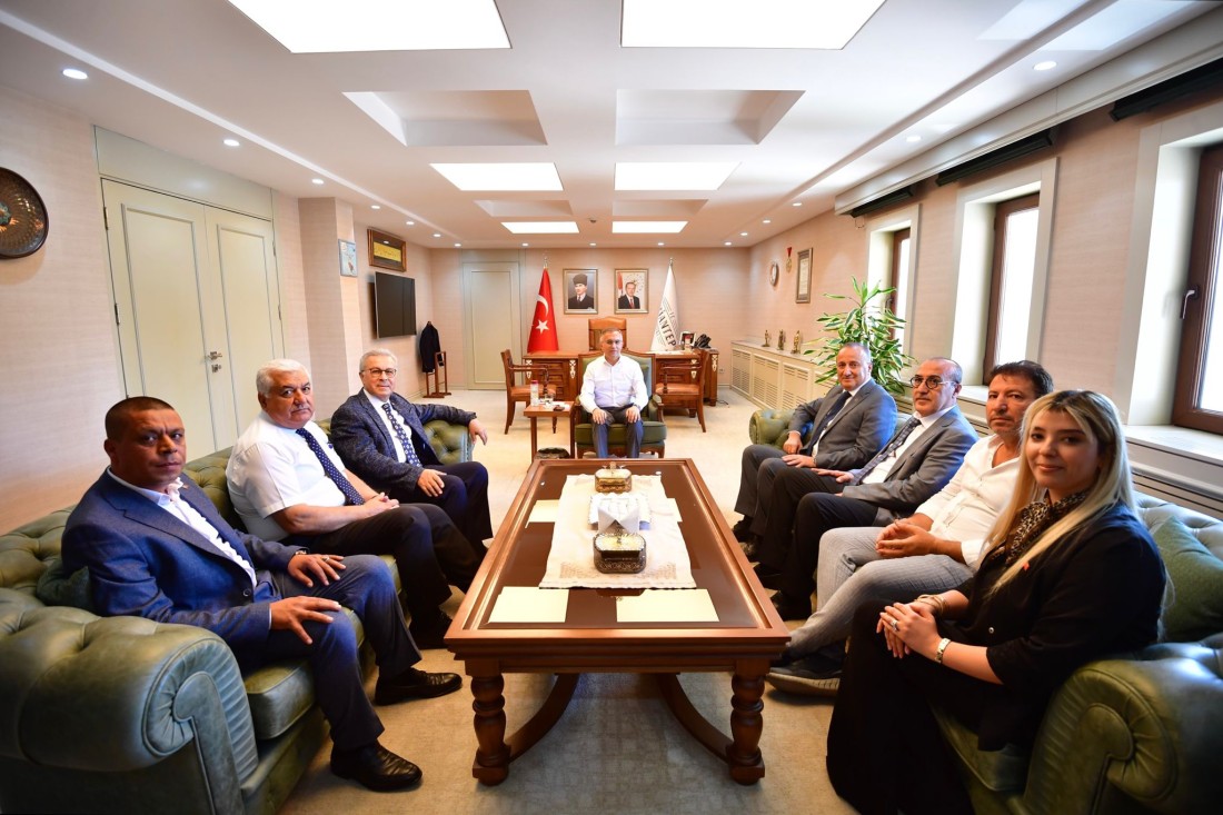 Gaziantep Yardım Vakfı’ndan Vali Çeber’e ziyaret