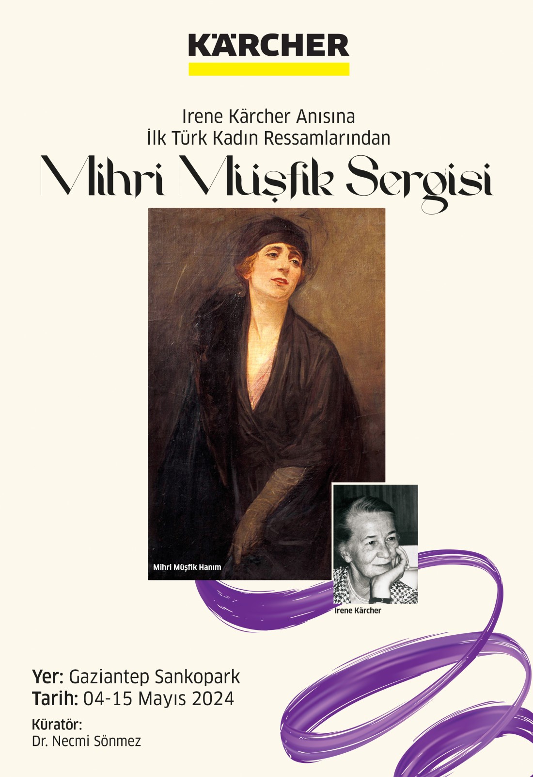 Kärcher’in  “İlk Türk Kadın Ressamlarından Mihri Müşfik” Sergisi