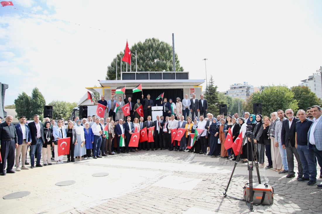 Başkan Fedaioğlu “Filistin Tüm İnsanlığın Vicdan Davasıdır”