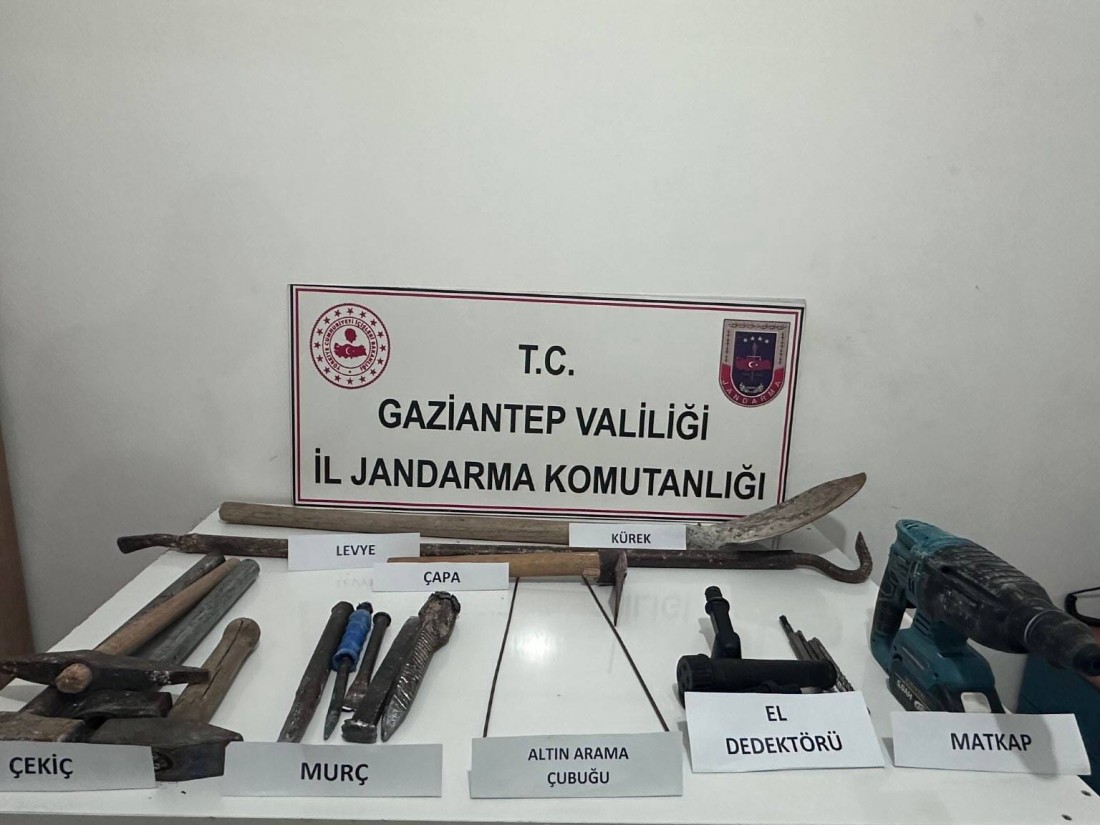 Kaçak Kazıya Jandarmadan Suçüstü