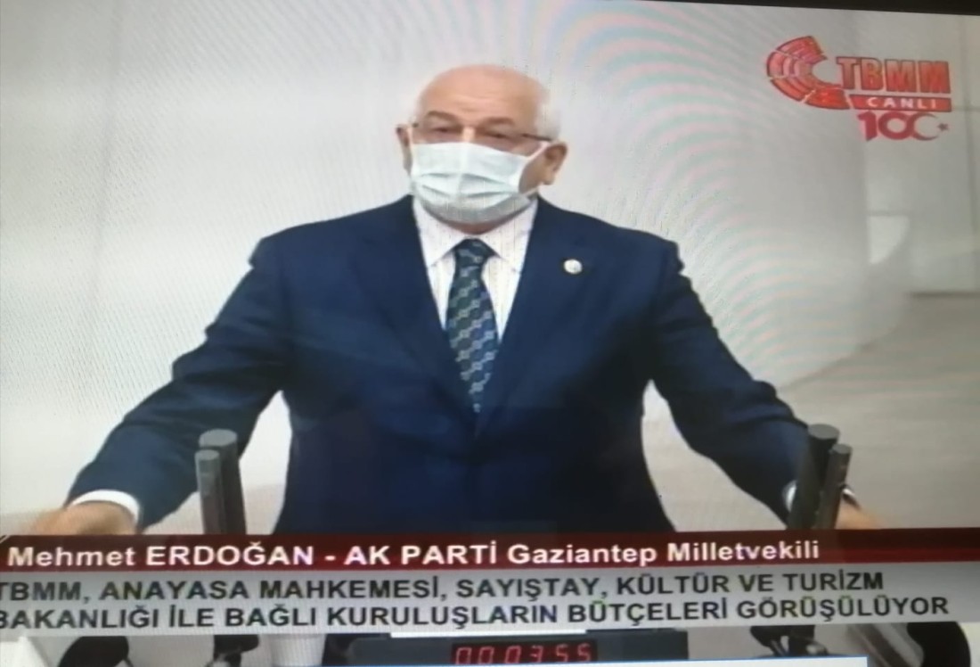 Mehmet Erdoğan TBMM’de  Ak Parti Grubu adına konuşma yaptı