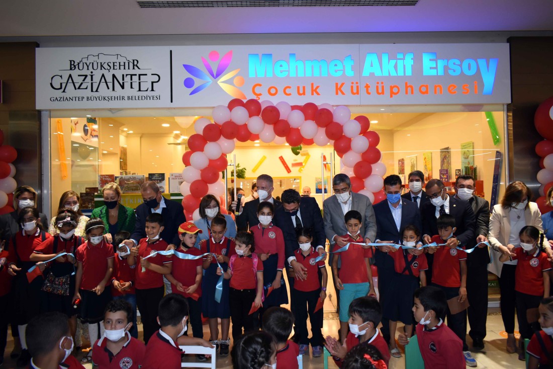 Türkiye’nin İlk AVM Çocuk Kütüphanesi SANKO Park’ta açıldı