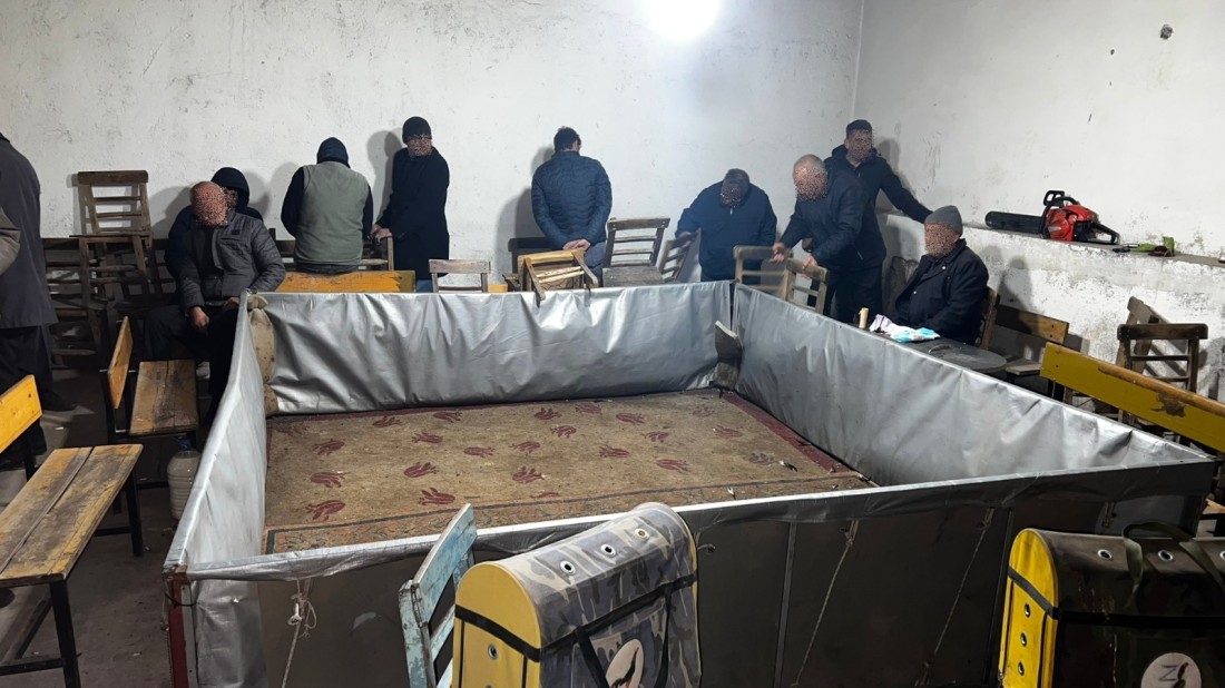 Gaziantep’te horoz dövüştüren 27 kişiye 109 bin liralık para cezası