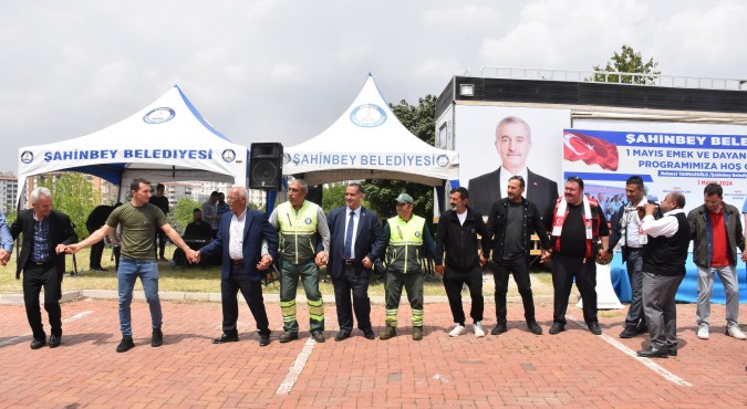 Şahinbey Belediyesi 1 Mayıs’ı Coşkuyla Kutladı